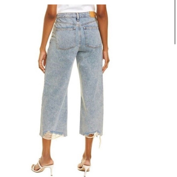 NWT Avec Les Filles Distressed Jeans - Picture 2 of 8